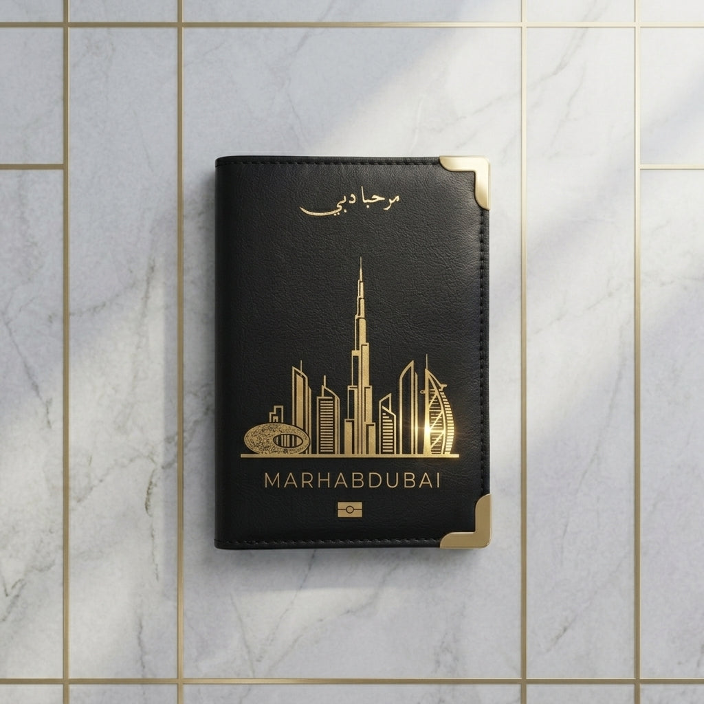 The Marhab Dubai Passport Wallet