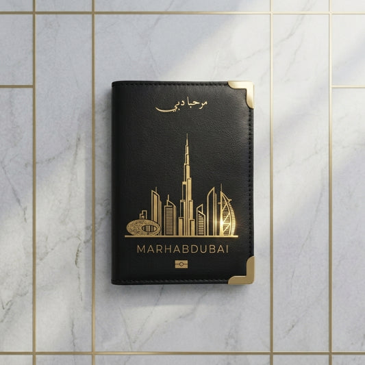 The Marhab Dubai Passport Wallet