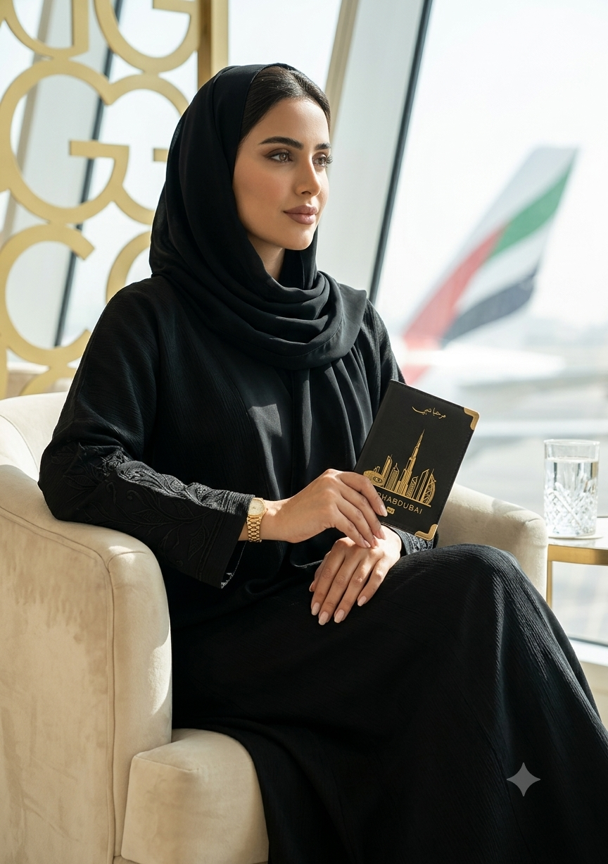 The Marhab Dubai Passport Wallet